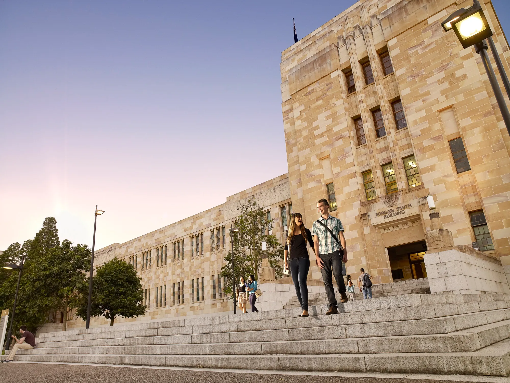 The Forgan Smith Building on the St Lucia campus